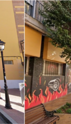 Aceras estrechas actuales en Juan Mambrilla y propuesta