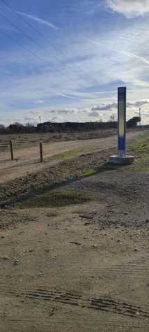 Detalle parada de autobús 