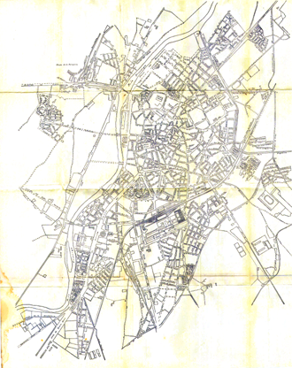 1967 Plano de Valladolid