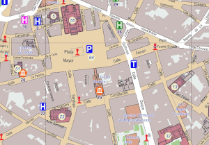 Imagen plano turístico opción web