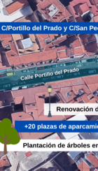 Reurbanización completa de la calle Portillo del Prado