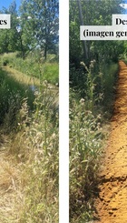 Acequia de Valladolid: antes y después