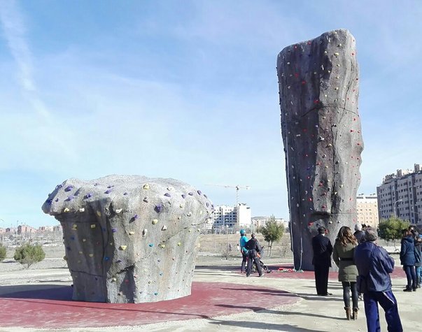 Rocódromos aire libre
