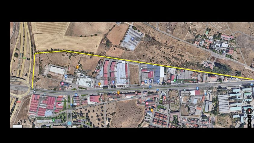 Recorrido via verde tren burra municipal